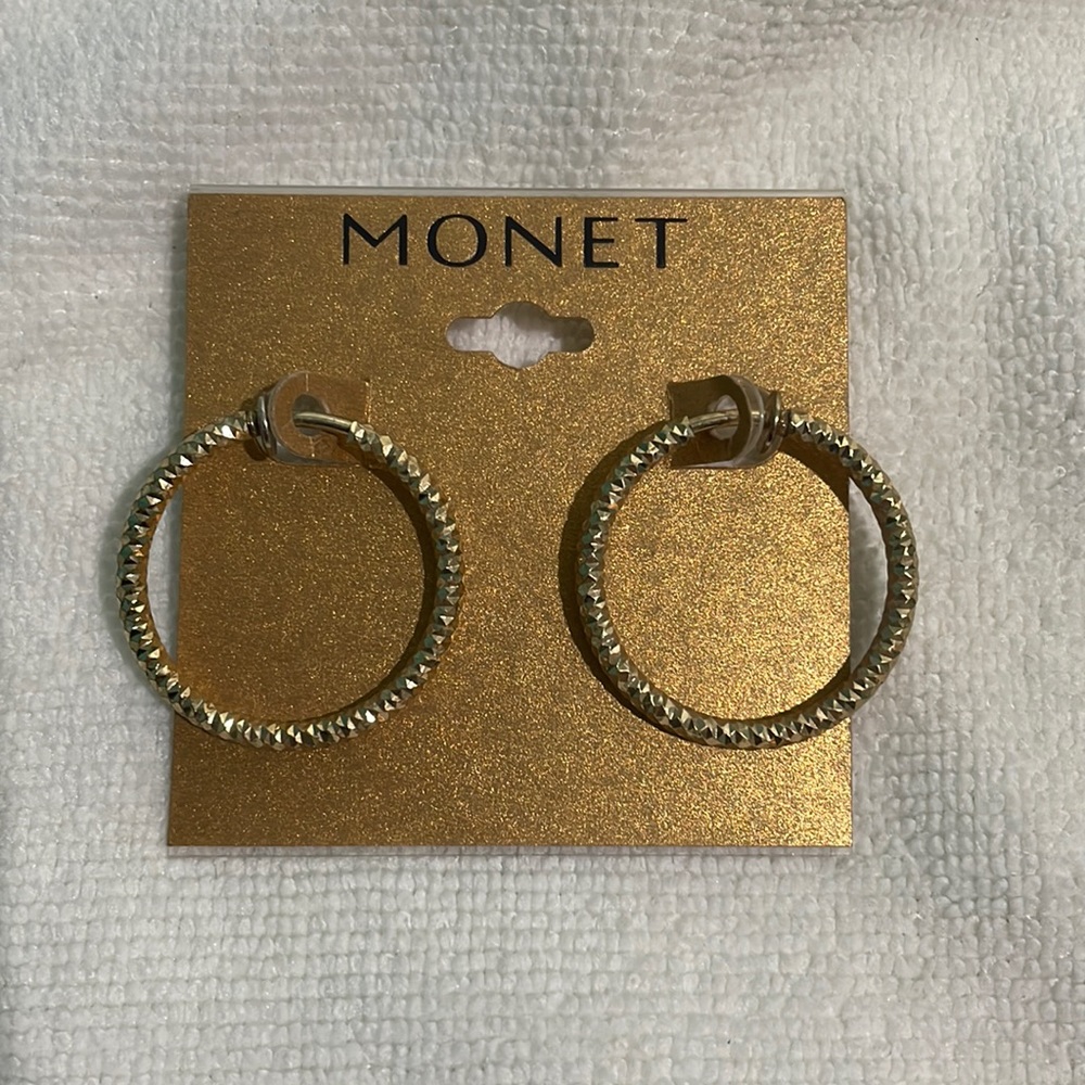Clip on hoop earrings